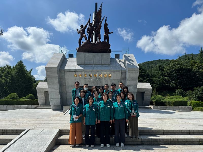 칠곡교육지원청, 다부동전적기념관 안보현장 견학 확대 보기